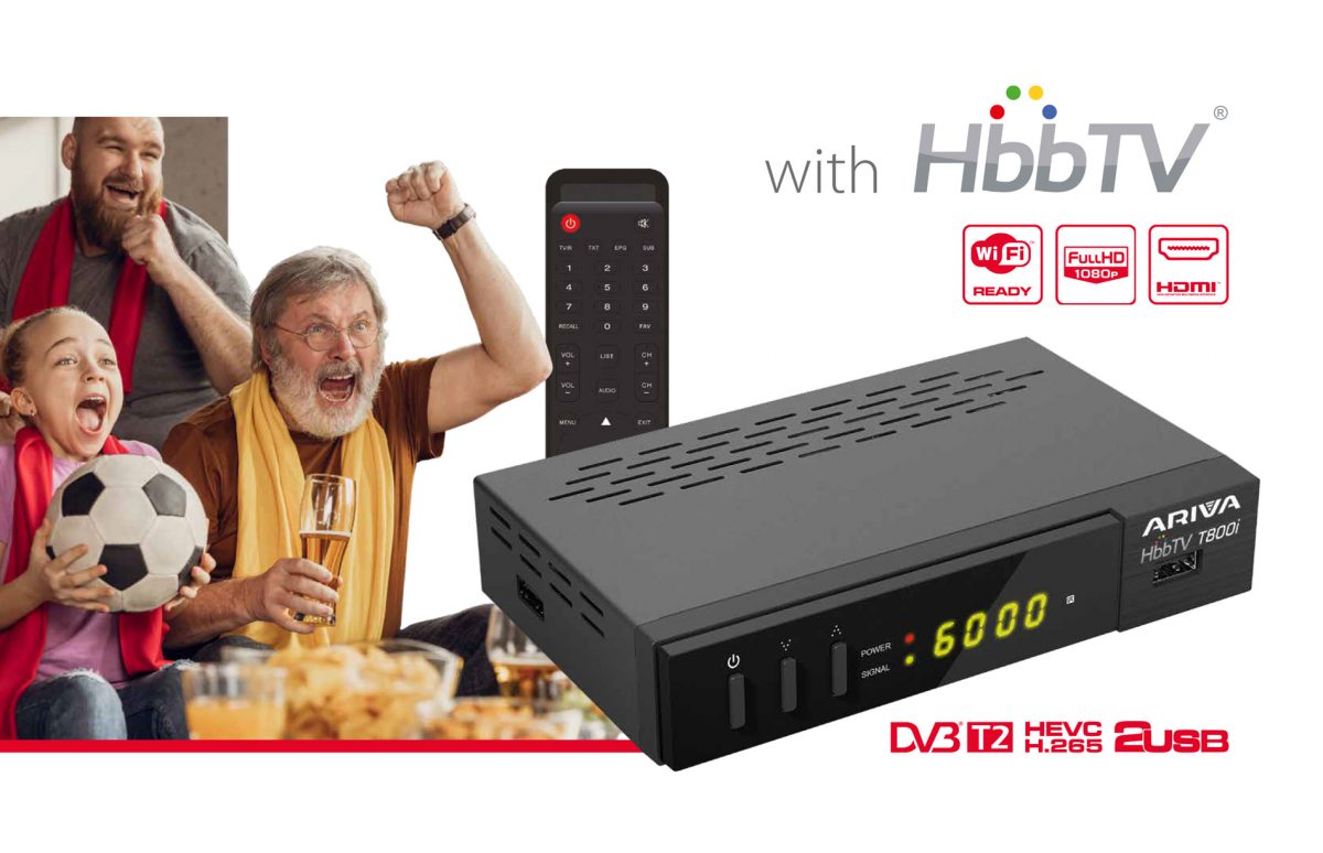 Ariva T800i HbbTV Ferguson Digital Inteligentne rozwiązania dla domu